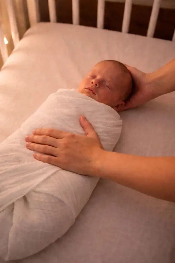 How to transfer sleeping baby to cot without waking – gentle crib transfer