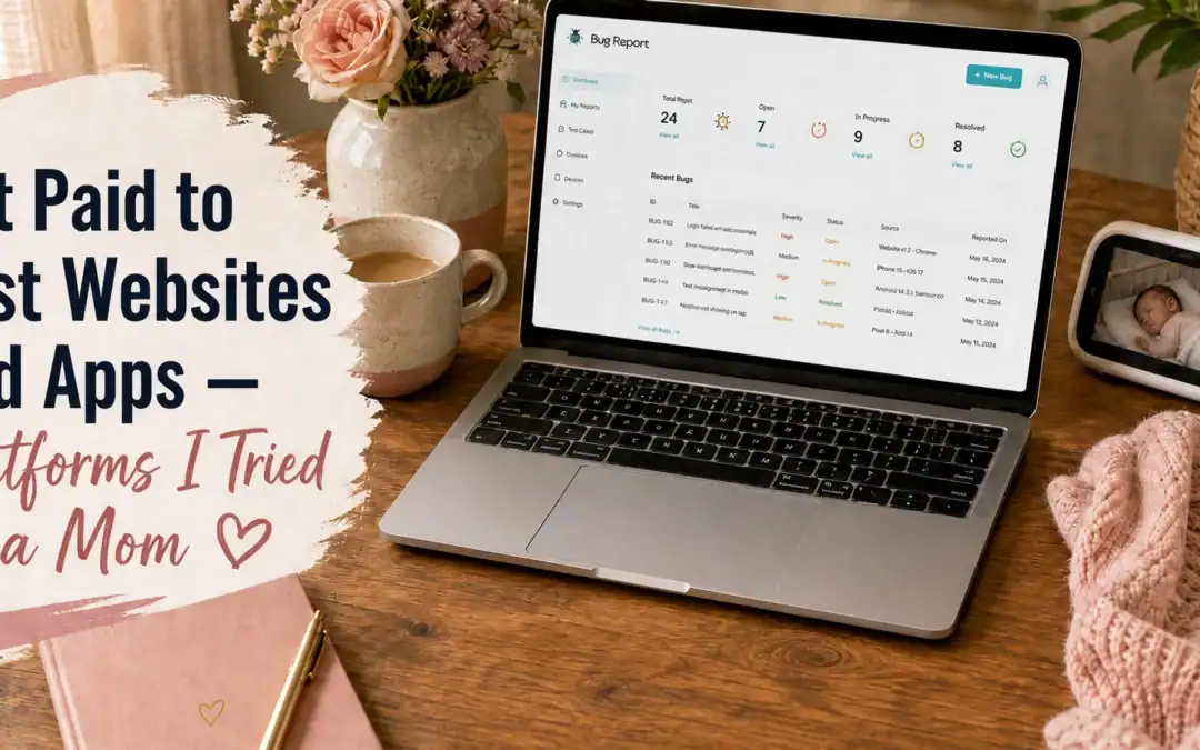 Get Paid to Test Websites and Apps: 7 Platforms I Tried as a Mom (Honest Review)