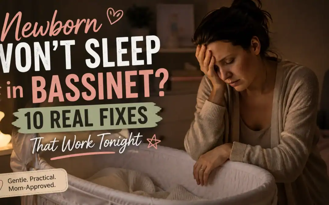 Newborn Won’t Sleep in Bassinet? 10 Real Fixes That Work Tonight